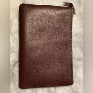 Madewell Leather Pouch Clutch NWT